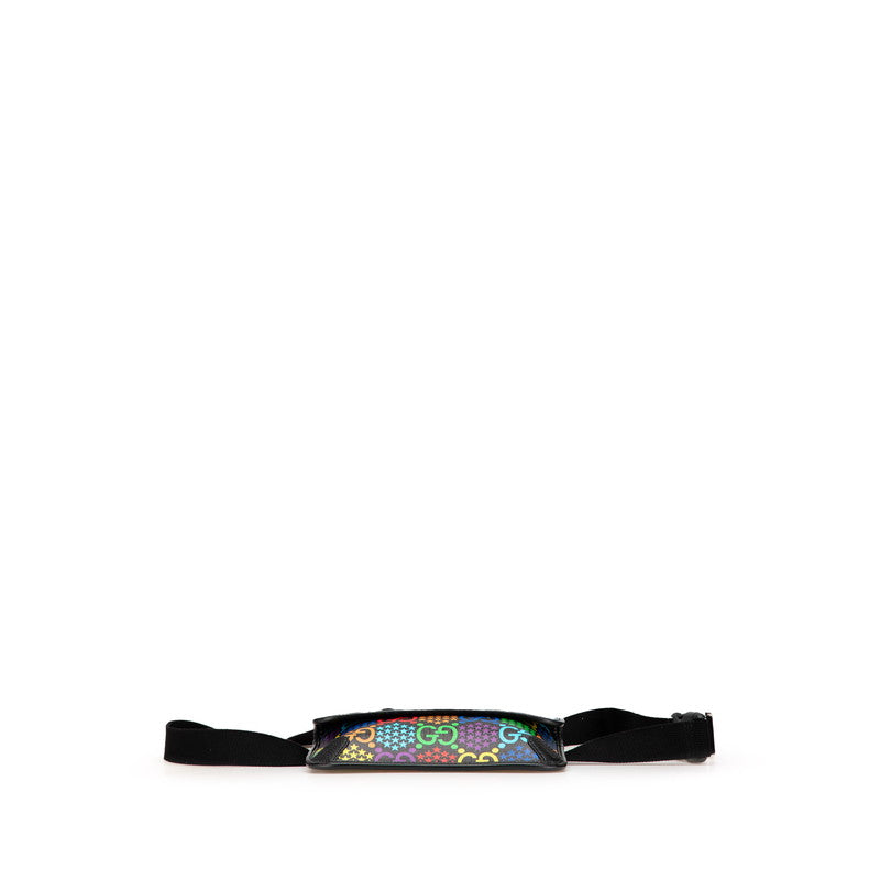 Gucci Supreme Psychedelic Pvc Waist Bag Leather Travel Bag