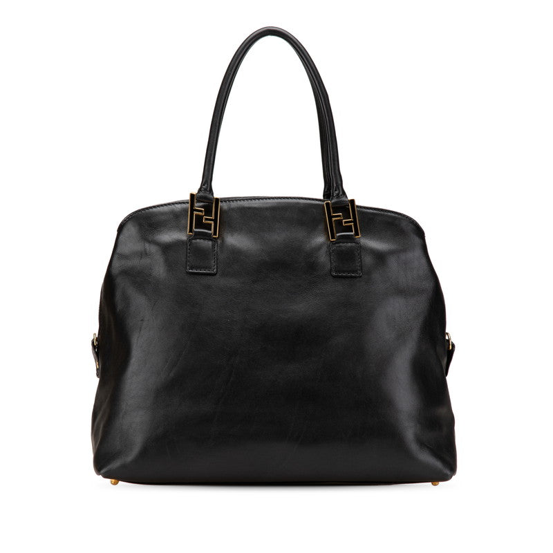 Fendi Selleria Handbag Leather Travel Bag