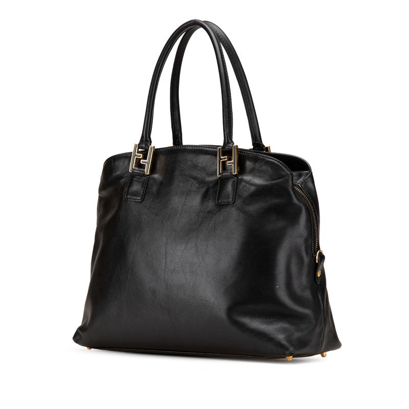 Fendi Selleria Handbag Leather Travel Bag