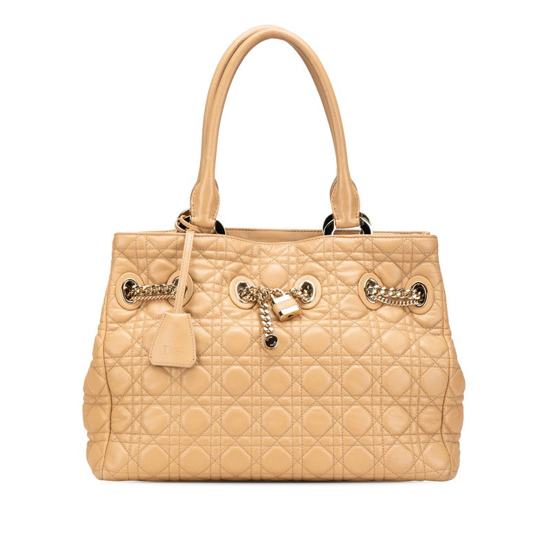 Dior Lady Cannage Handbag Lambskin Travel Bag Cannage Lambskin Handbag