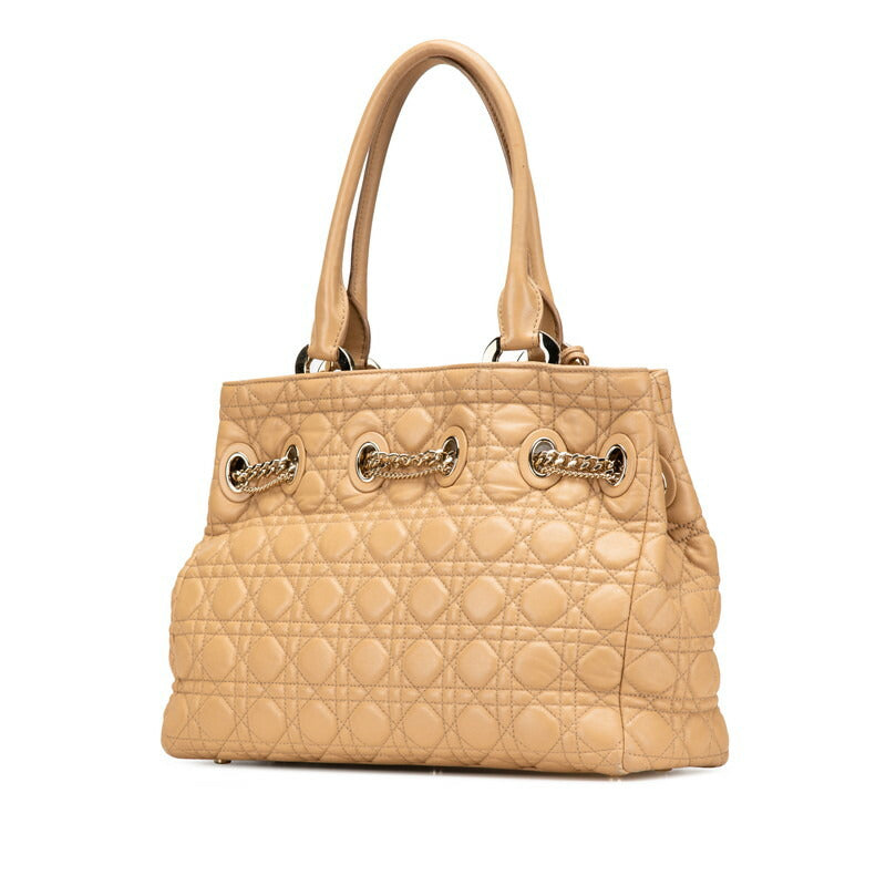 Dior Lady Cannage Handbag Lambskin Travel Bag Cannage Lambskin Handbag