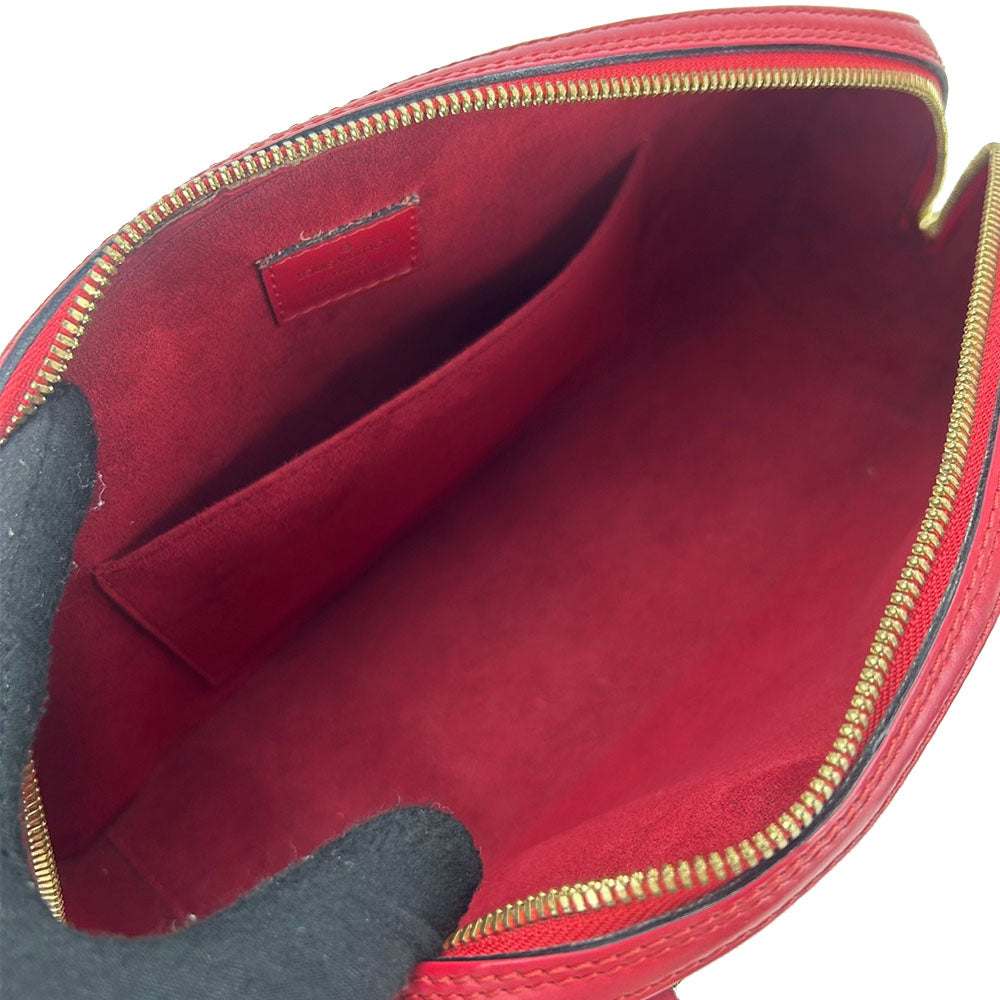Louis Vuitton M52087 Epi jasmine Leather Red Handbag