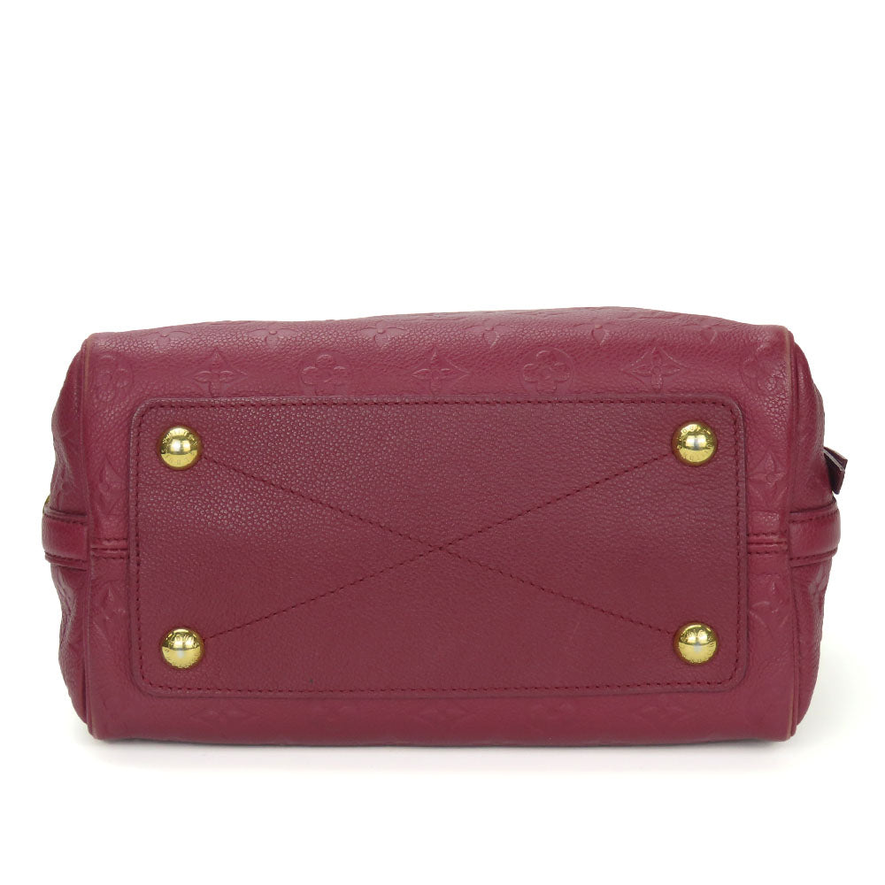 Louis Vuitton M40764 Ann Platt purple Speedy Monogram Handbag