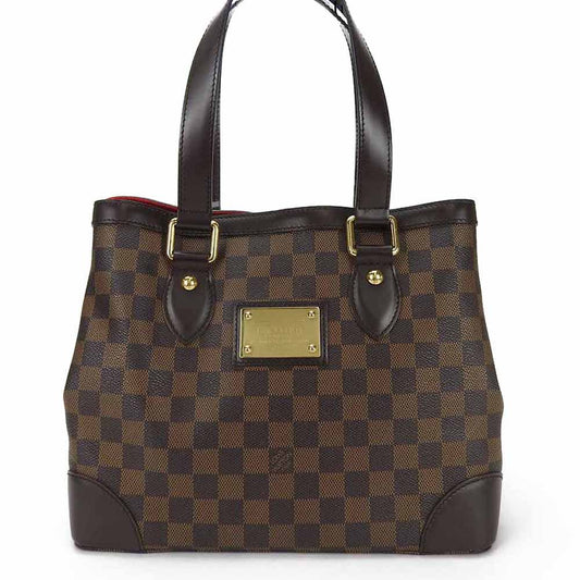 Louis Vuitton N51205 Damier HamsteadPM Brown Tote Bag