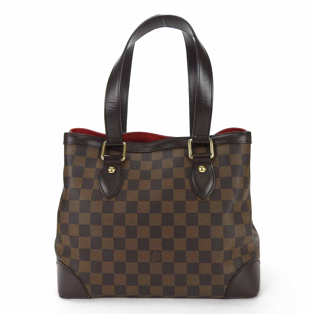 Louis Vuitton N51205 Damier HamsteadPM Brown Tote Bag
