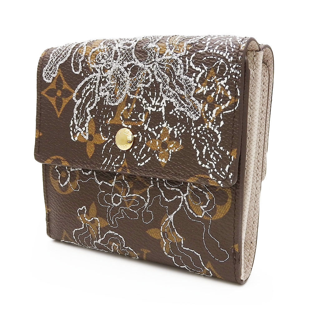 Louis Vuitton Tri-fold M95396 d'Anthel Argent Porto Monogram Wallet Case