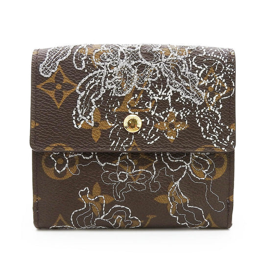 Louis Vuitton Tri-fold M95396 d'Anthel Argent Porto Monogram Wallet Case