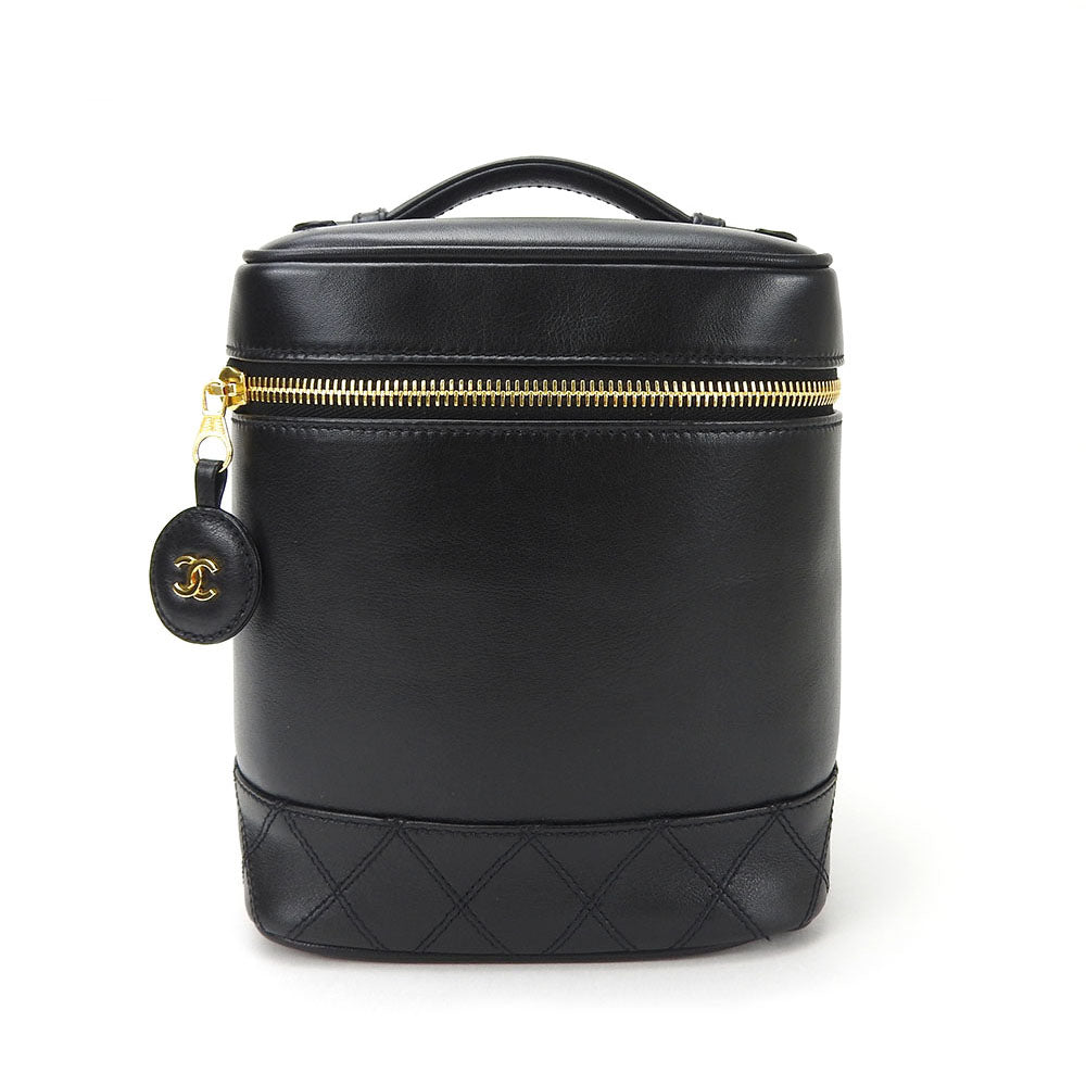 Bicolore Leather Vanity Bag Signature