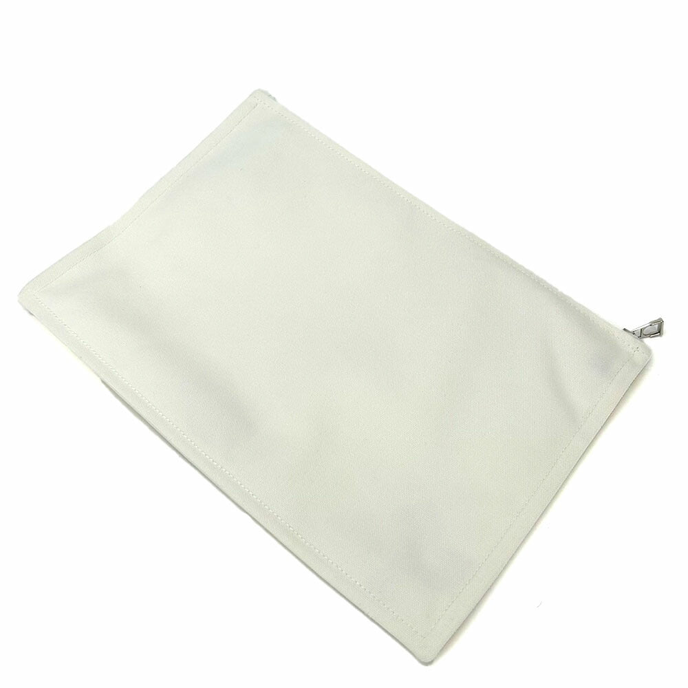 Pouch Cotton Truth Flat Gm Women Handbag White Shoes