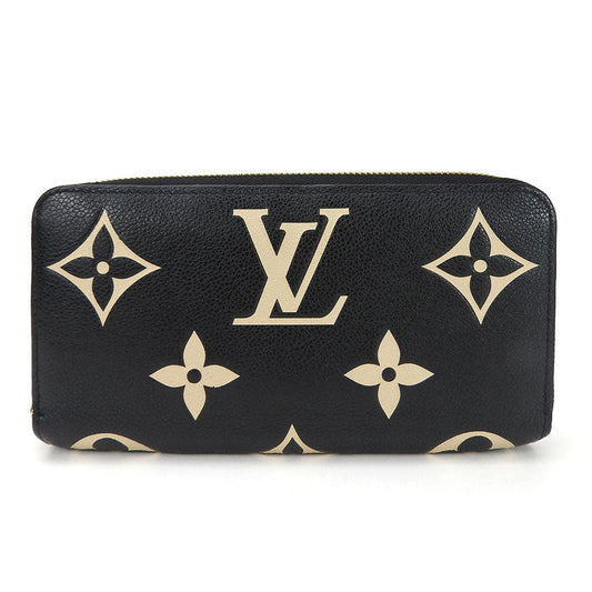 Louis Vuitton Long Purse M80481 Ann Platt Monogram Black Wallet Case