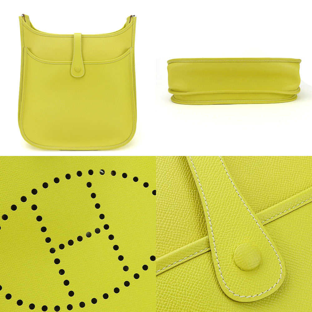 Shoulder Bag Epsom Yellow Evelyn Gm Women