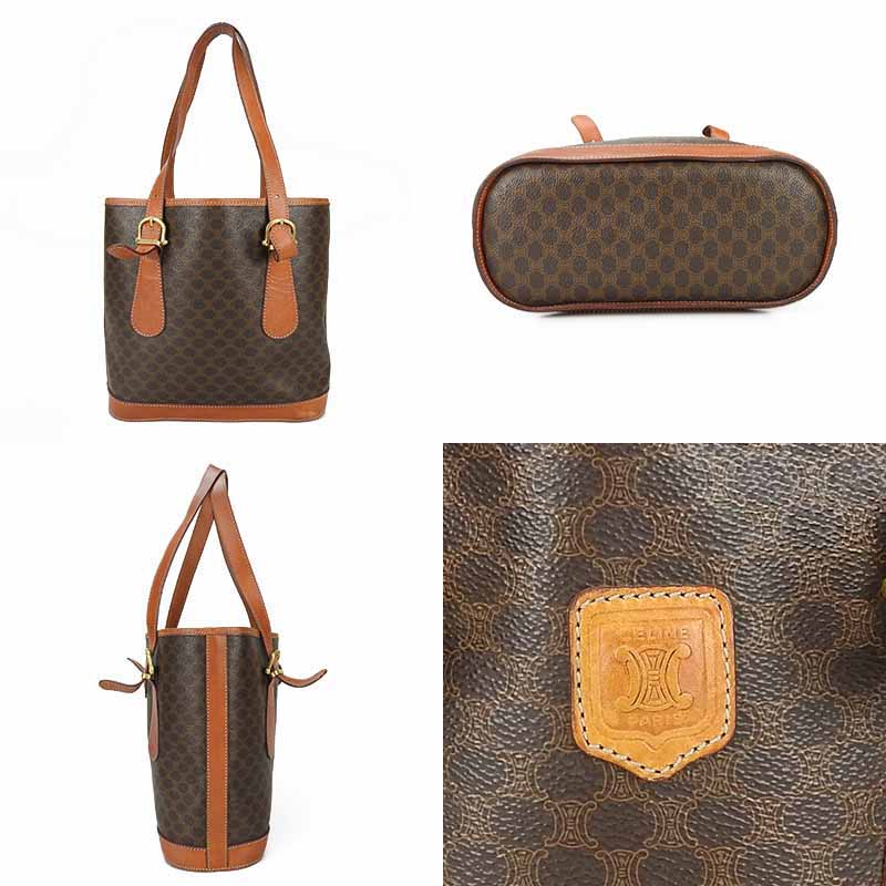 Tote Bag Pvc, Macadam Women Leather Brown