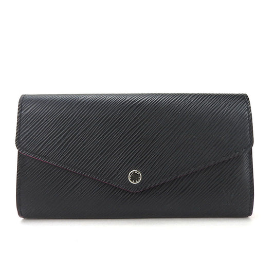 Louis Vuitton Long Purse M64322 Epi Noir Leather Wallet Case