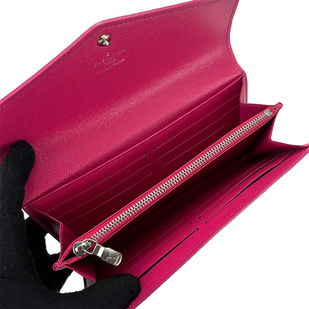 Louis Vuitton Long Purse M64322 Epi Noir Leather Wallet Case