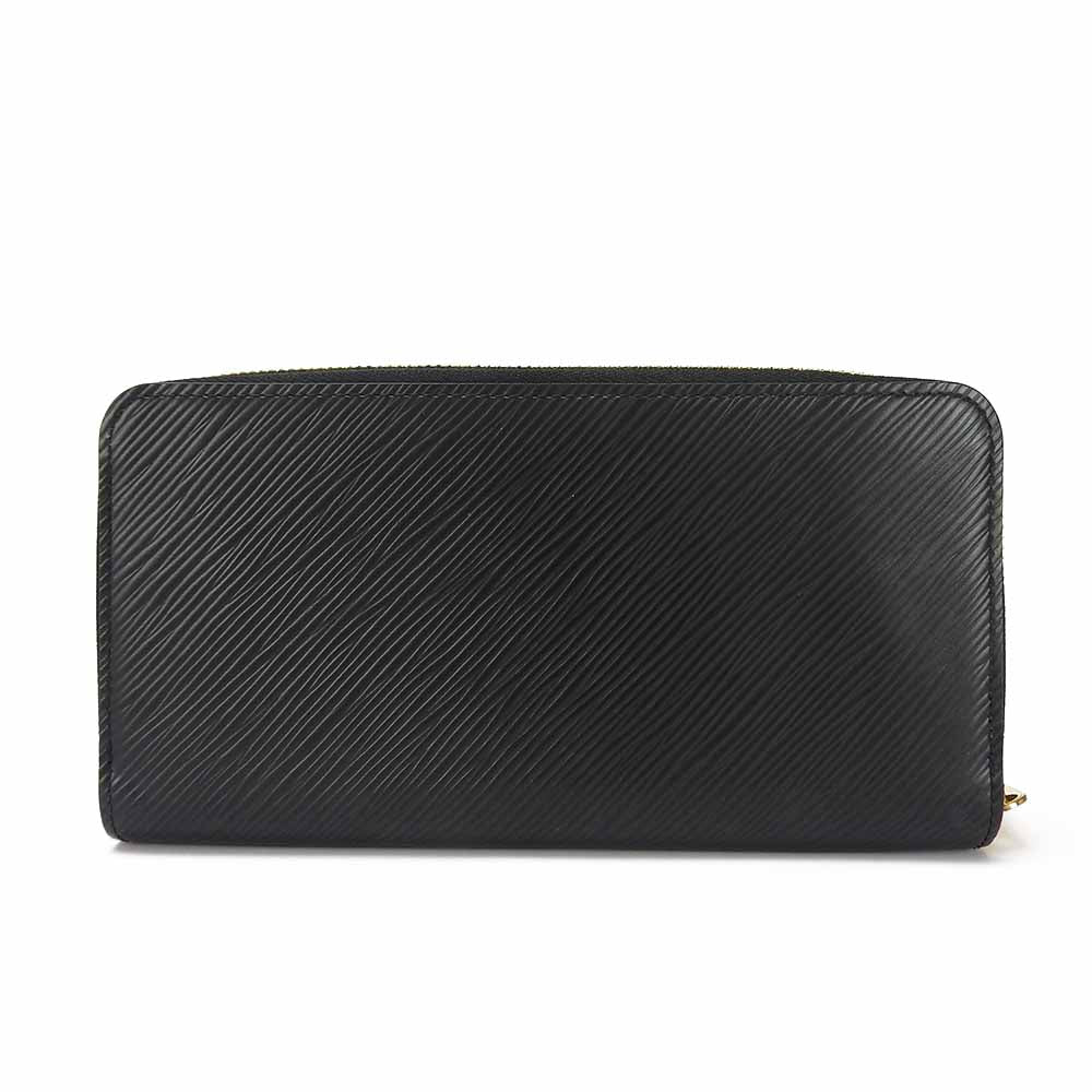 Louis Vuitton Long Purse M63991 Epi Noir Leather Wallet Case