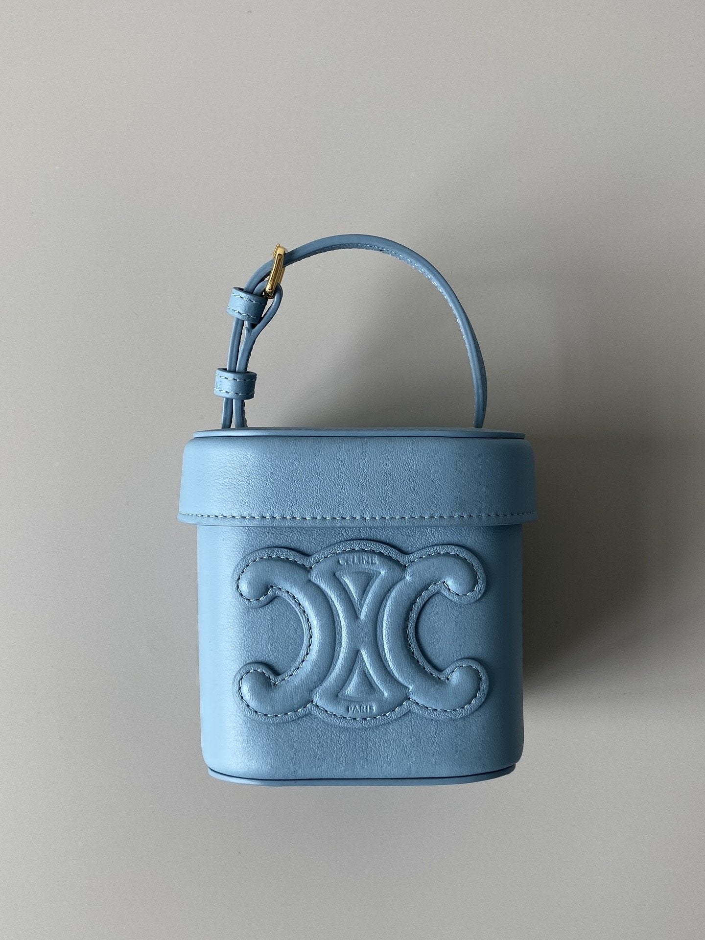 Top Quality Box Cuir Triomphe For Women Denim Small Travel Bag 199263Du307Dd 5799