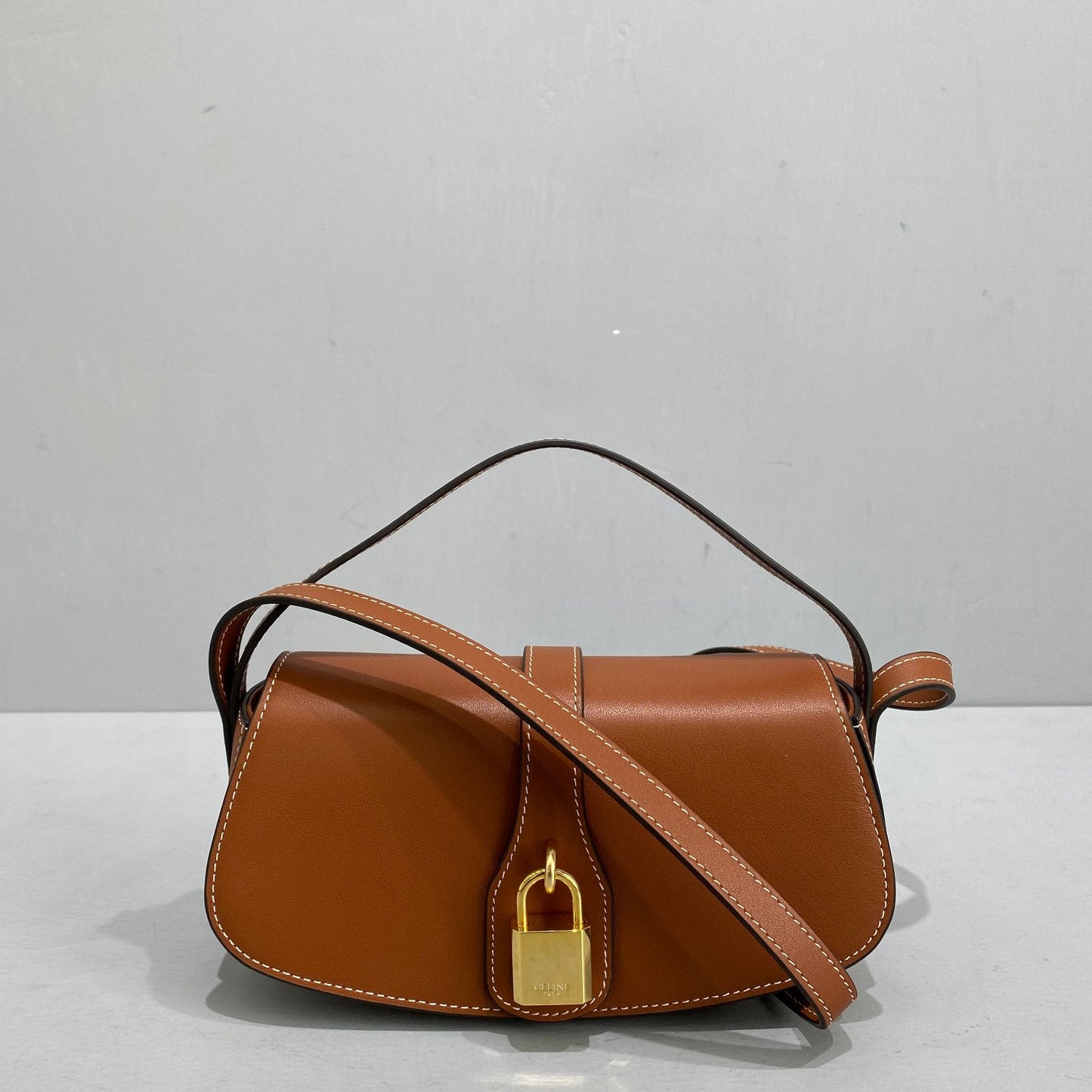 Top Quality Clutch On Strap For Women Brown Clutch Bag