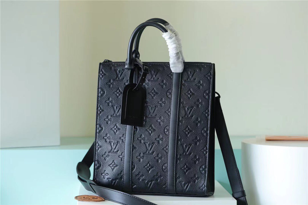 Top Quality Sac Plat Cross Taurillon For Black Crossbody Bag