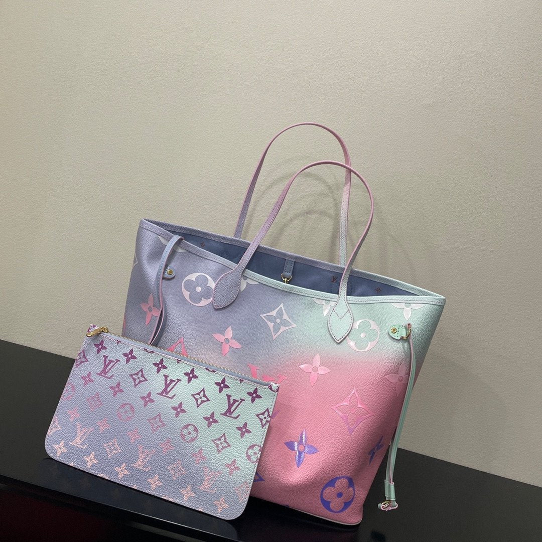 Top Quality Neverfull Mm Tote Bag Sunrise Canvas Monogram Shoulder Bag