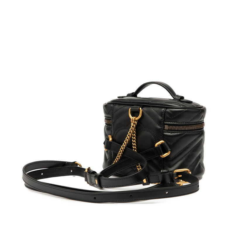 Gucci Marmont Backpack Leather Leather Backpack