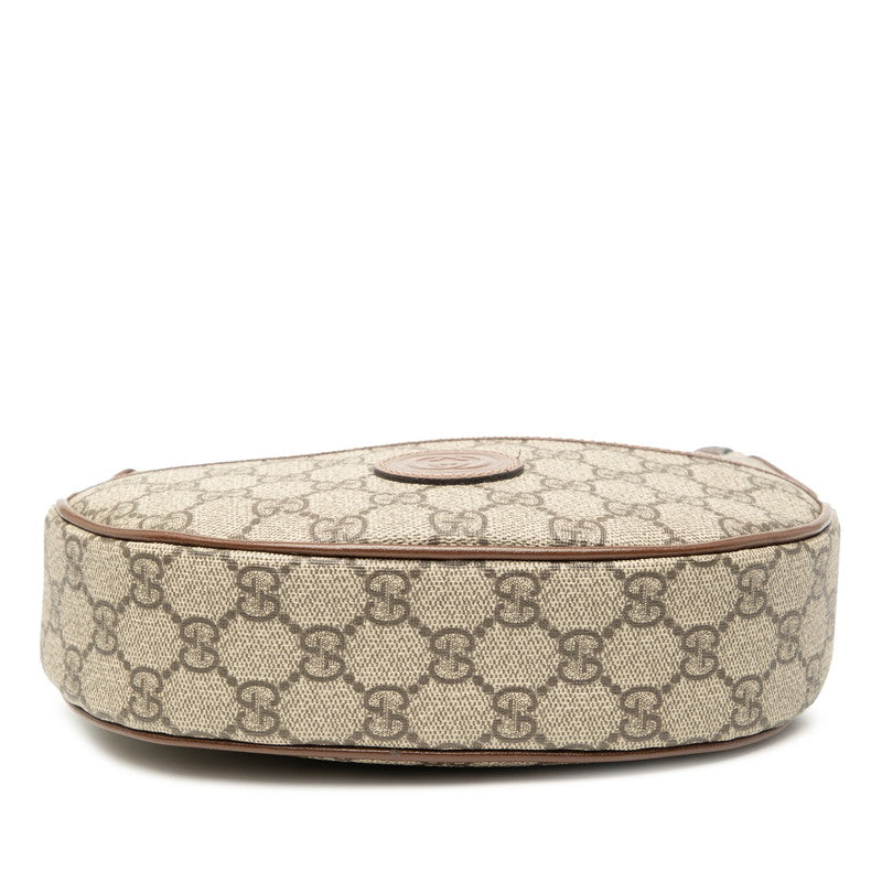 Gucci Half Moon Shape Supreme Pvc Shoulder Bag