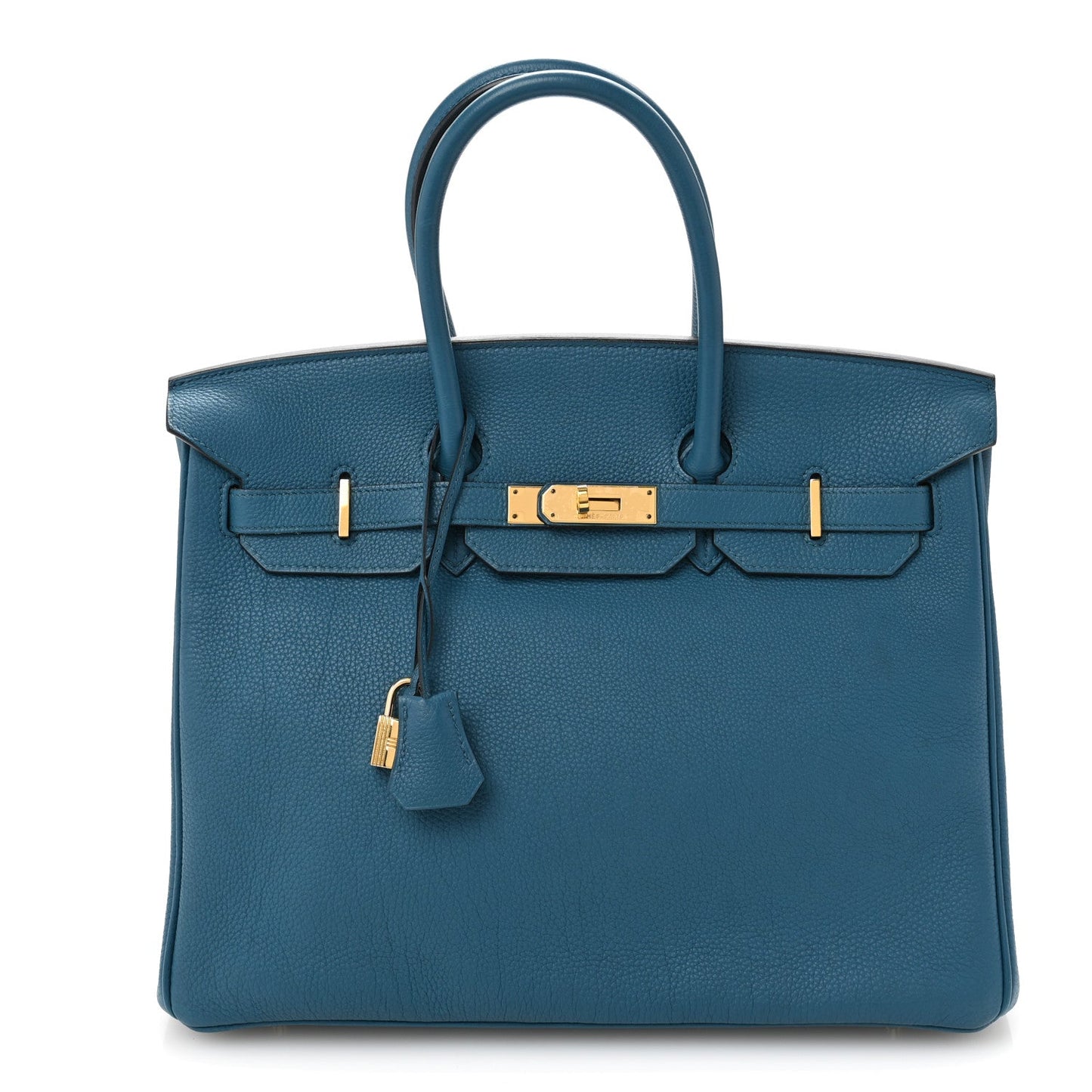 Hermes Togo Birkin Cobalt Handbag Travel Bag
