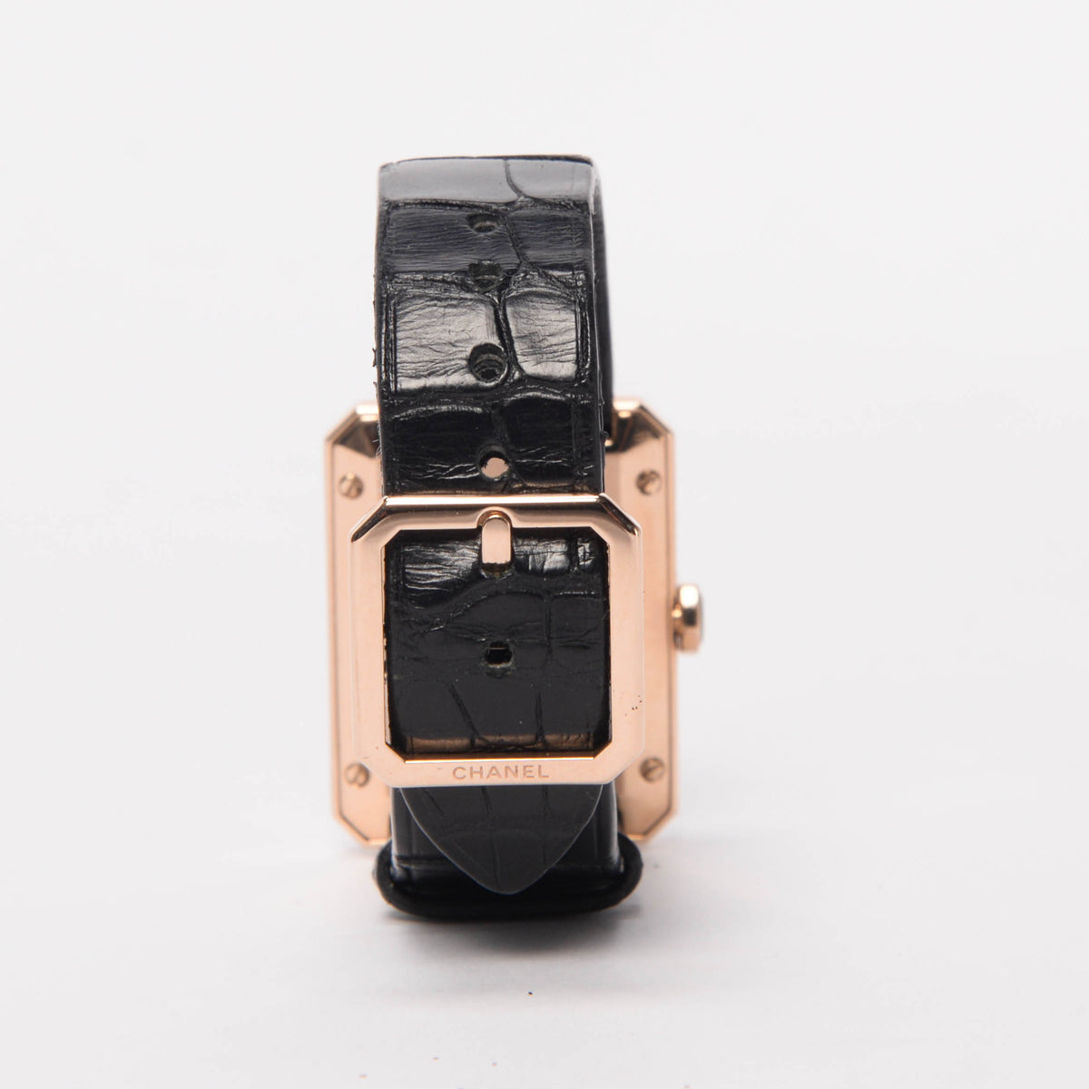 Chanel Beige Gold Medium Boy.Friend Watch