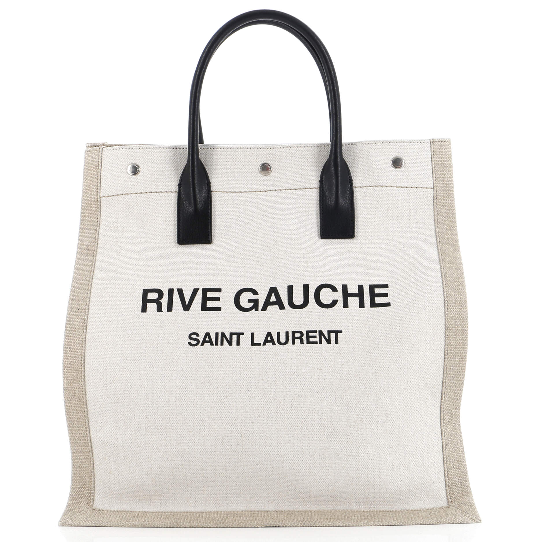 YSL Saint Laurent Saint Laurent Trending Rive Gauche Shopper Tote Canvas Tote Bag