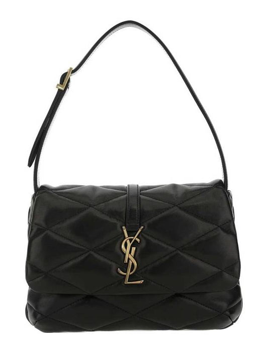 YSL Saint Laurent Saint Laurent Trending Le Lambskin Hobo Shoulder Quilted Black Shoulder Bag