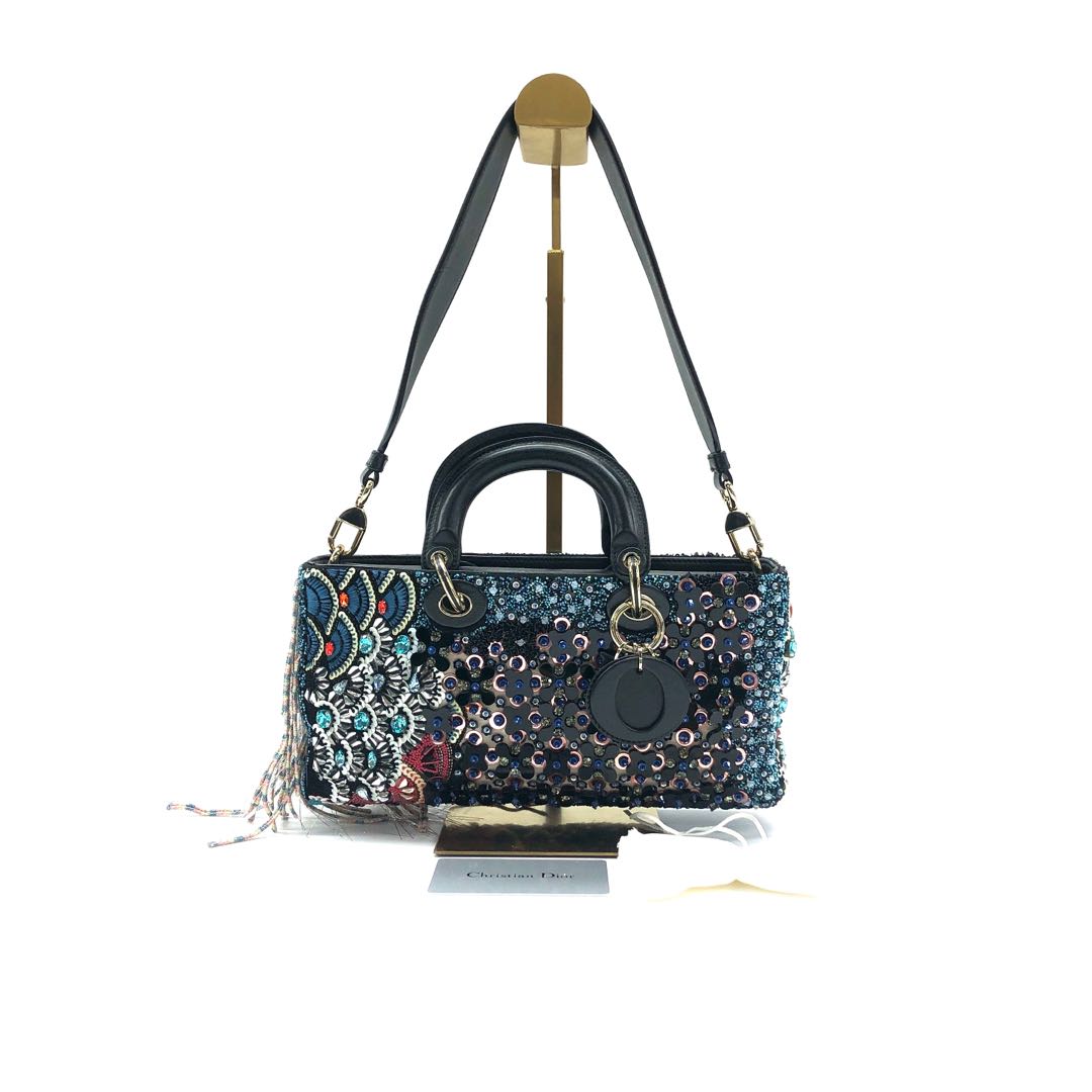 Dior Lady Sequin Shoulder Bag Limited