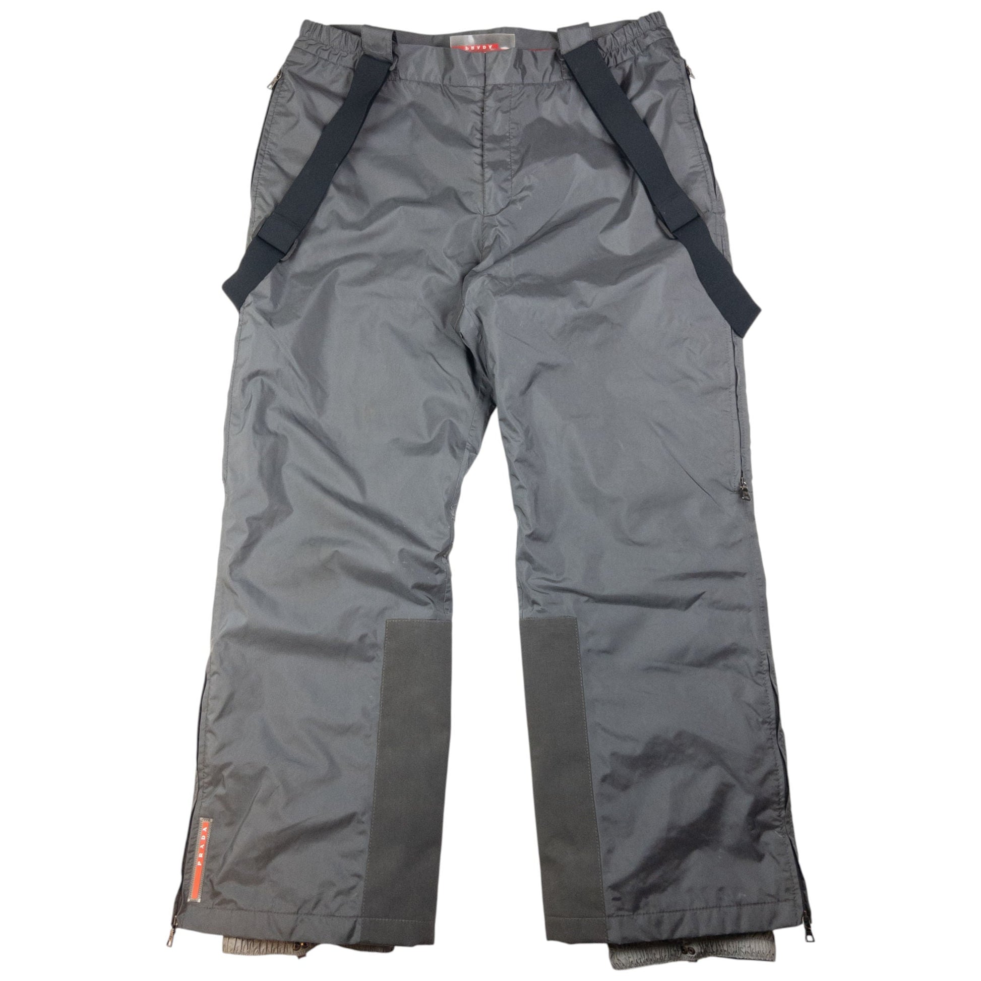 Prada Handbag Sport Suspender Snowboarding Tro rs Gray