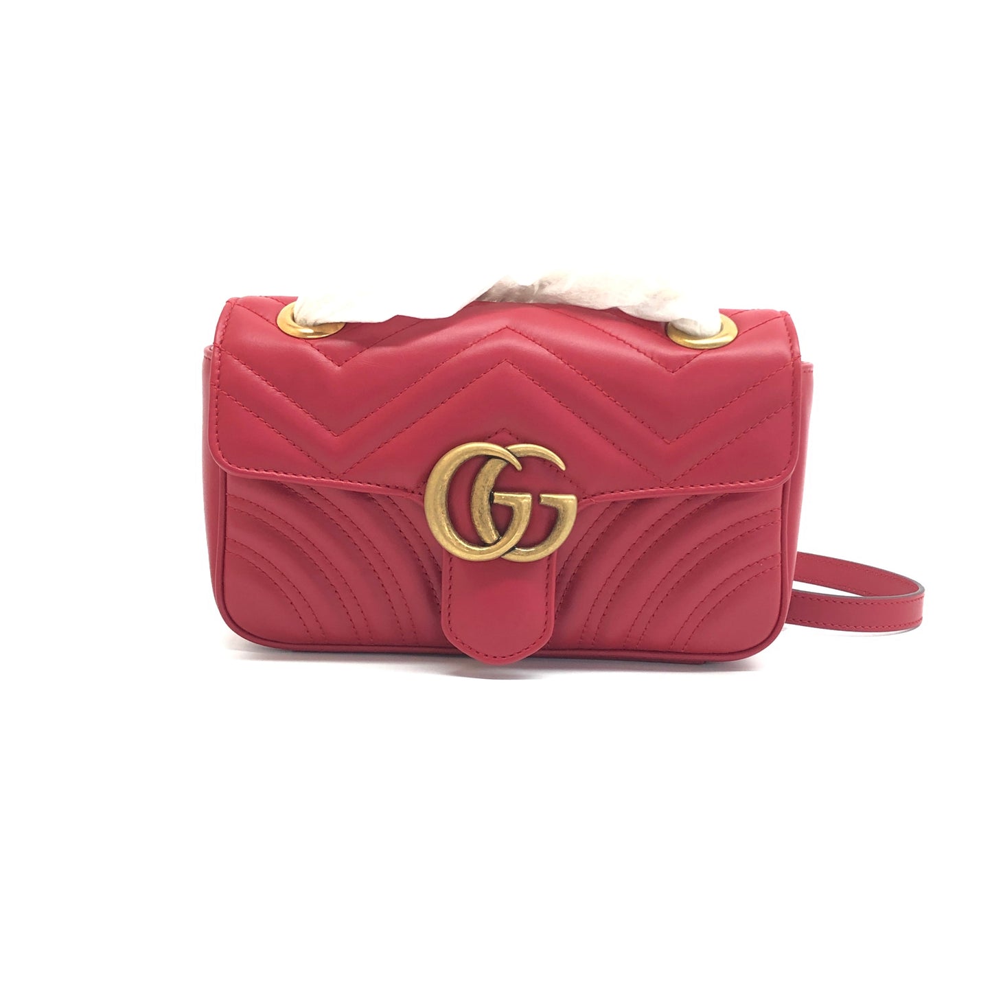 Gucci Marmont Calfskin Shoulder Bag