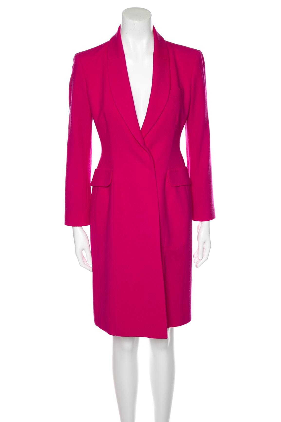 Dior Handbag Long Blazer Dress SZ 4 Pink