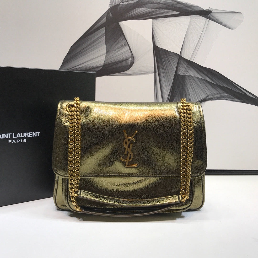 YSL Saint Laurent Niki Shoulder Bag Monogram Chain 11In28Cm Ysl 5763