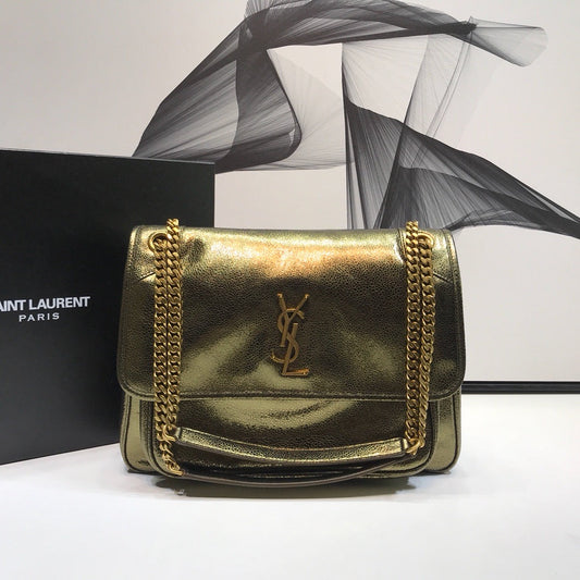 YSL Saint Laurent Niki Shoulder Bag Monogram Chain 11In28Cm Ysl 5763