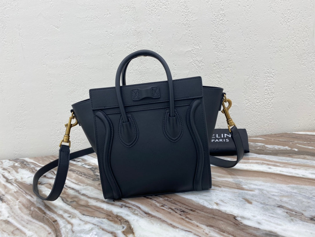 Gucci Top Quality Nano Lu age Bag In Black Travel Bag