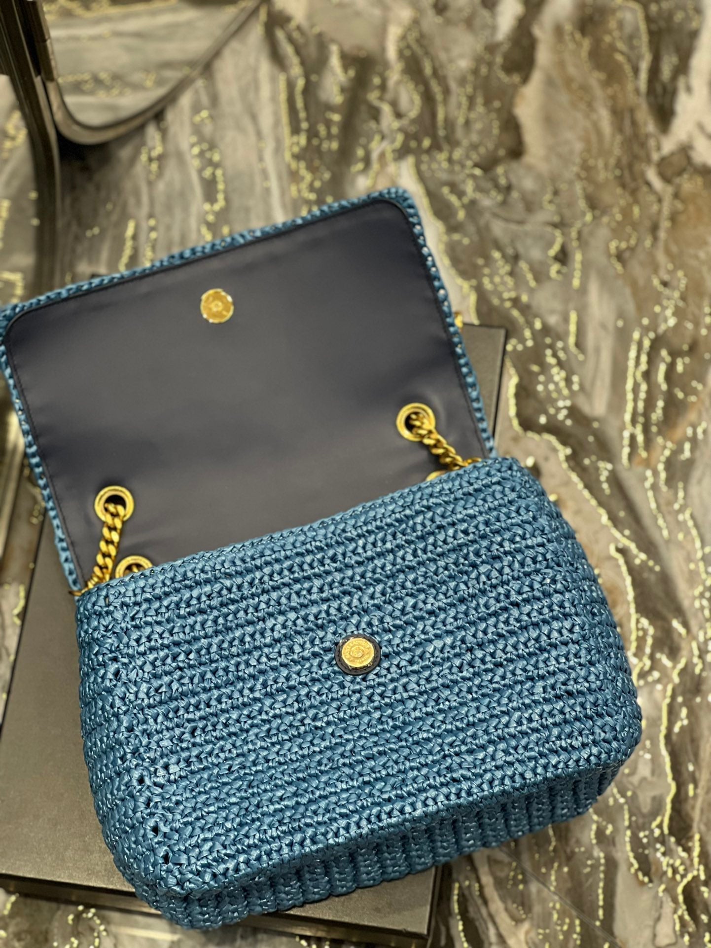 YSL Saint Laurent Niki Shoulder Bag Chain Ysl 633187Gucci66W4246 7314