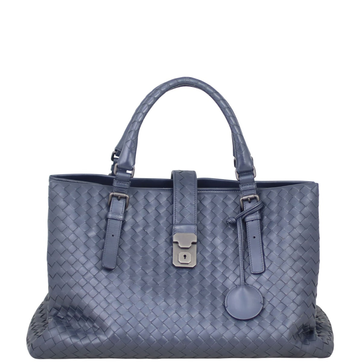 Bottega Veneta Intrecciato Roma Satchel Large Travel Bag