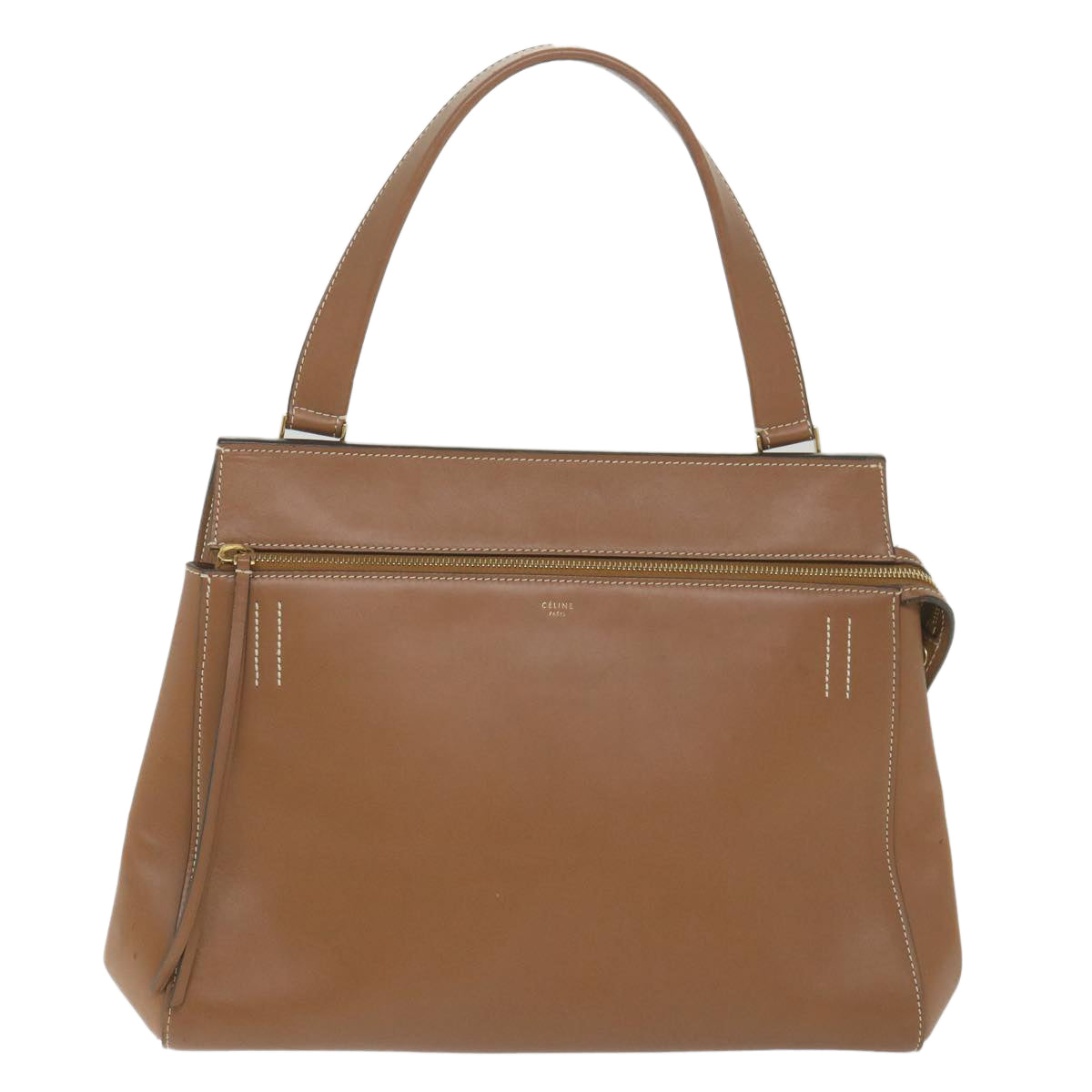 Luxury Edge Hand Bag Leather Brown Travel Bag