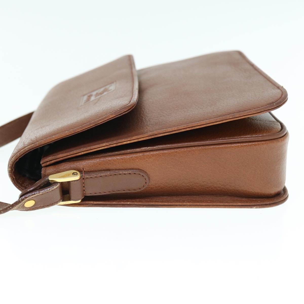 Burberry Luxury ss Shoulder Bag Auth Bs11137 Leather Brown