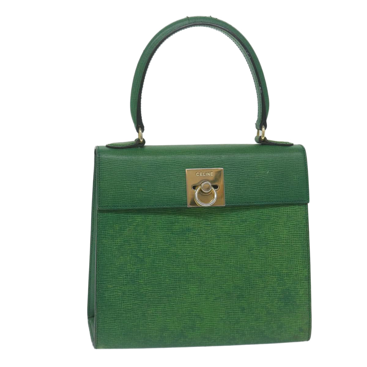 Luxury Hand Bag Leather Green Travel Bag