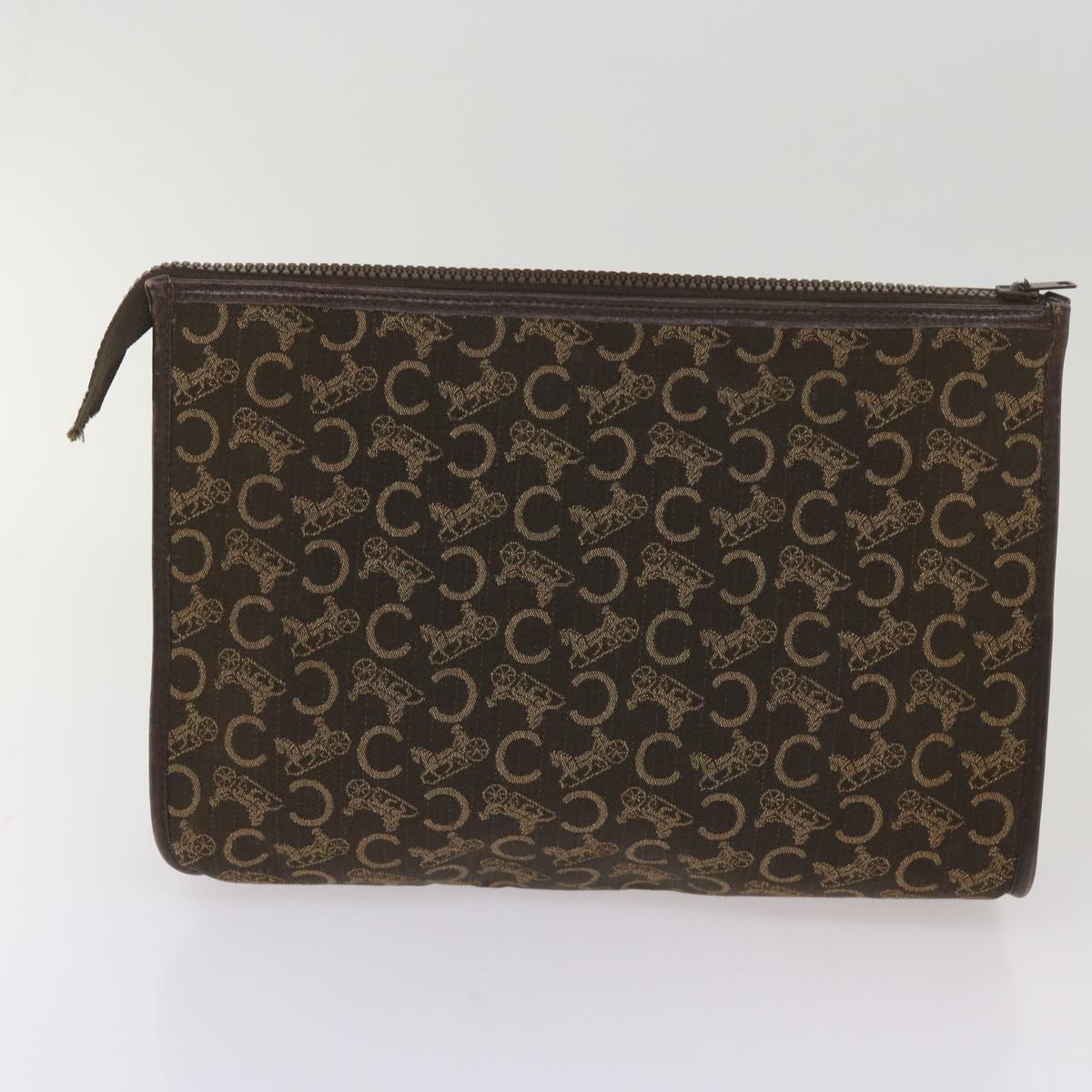 Luxury Macadam Clutch Bag Set Beige Canvas Black