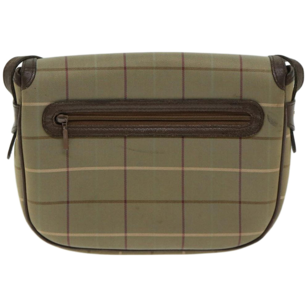 Burberry Luxury ss Nova Check Shoulder Bag Auth Bs12210 Canvas Beige