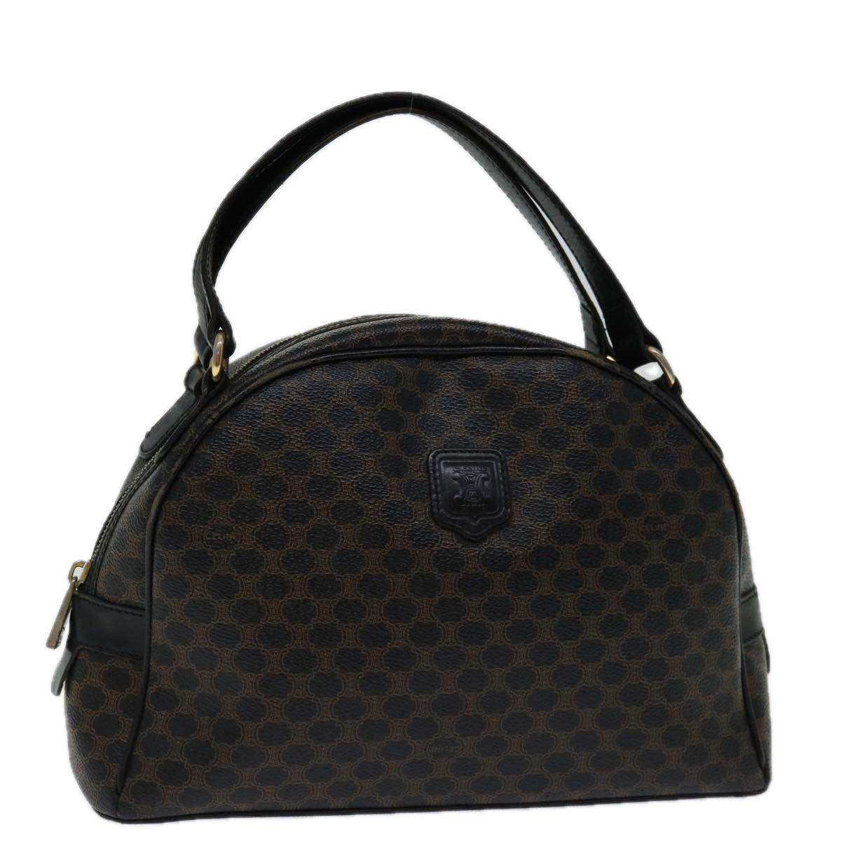 Luxury Macadam Hand Bag Pvc Canvas Black Travel Bag