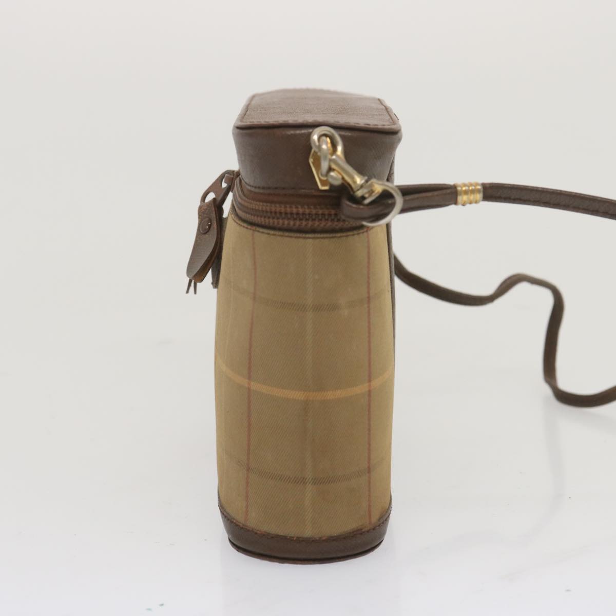 Burberry Luxury ss Nova Check Shoulder Bag Auth Bs12797 Canvas Beige
