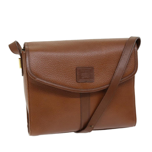 Burberry Luxury ss Shoulder Bag Auth Bs13916 Leather Brown