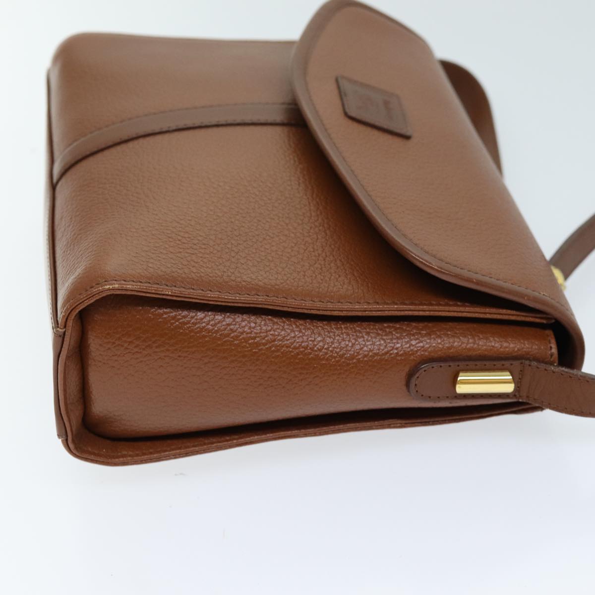 Burberry Luxury ss Shoulder Bag Auth Bs13916 Leather Brown