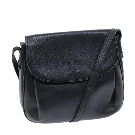 Burberry Luxury ss Shoulder Bag Auth Bs14276 Leather Black