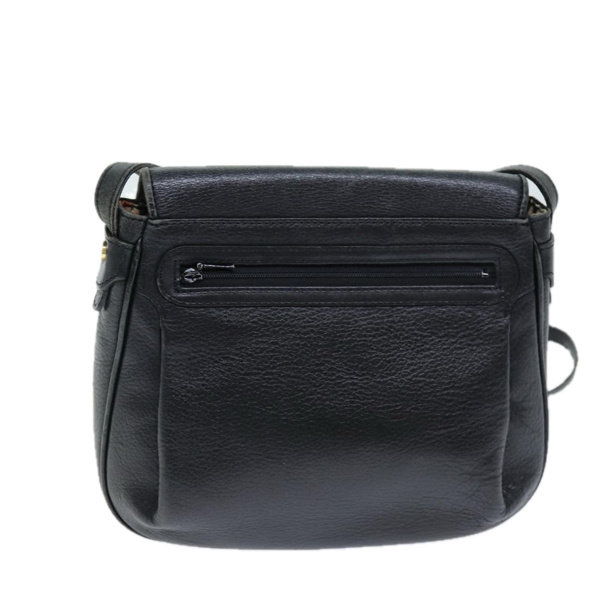 Burberry Luxury ss Shoulder Bag Auth Bs14276 Leather Black