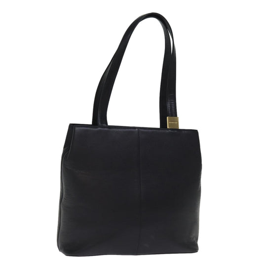 Burberry Luxury Shoulder Bag Auth Bs14825 Leather Black